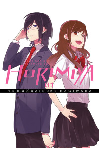 Cover of Horimiya Volume 1 United States US edition Hero and Daisuke Hagiwara