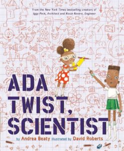 book holiday gift guide 2016 Ada Twist, Scientist by Andrea Beaty