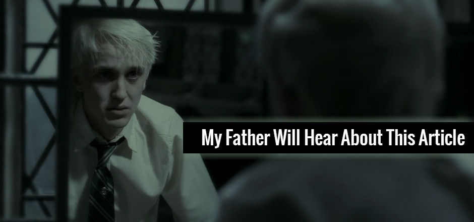 19 Draco Malfoy Memes That Father Will Be Hearing About