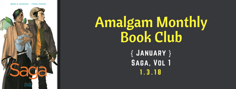 Amalgam Book Club: Saga, Vol. 1