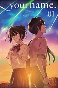 Your name Volume 1 cover US Yen Press edition Makoto Shinkai