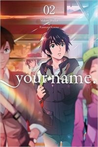 Your name Volume 2 cover US Yen Press edition Makoto Shinkai