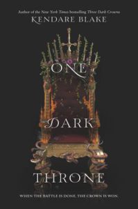 One Dark Throne Kendare Blake US 