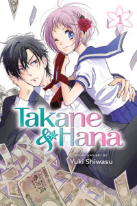 Takane and Hana, Volume 1 Yuki Shiwasi cover VIZ Media Shojo Beat