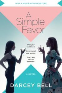 A Simple Favor Tie-In Book Cover